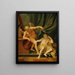van het allegorie van de Tijd die de Waarheid onthult - Gerard Wigmana — ingelijst kunstwerk aan de muur