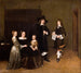 Portret van een familie - Gerard ter Borch — weergave van het kunstwerk