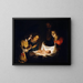 Aanbidding van het Kind - Gerard van Honthorst — ingelijst kunstwerk aan de muur