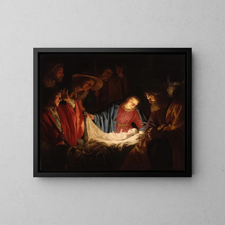 Gerard van Honthorst - Adoration of the Shepherds.webp