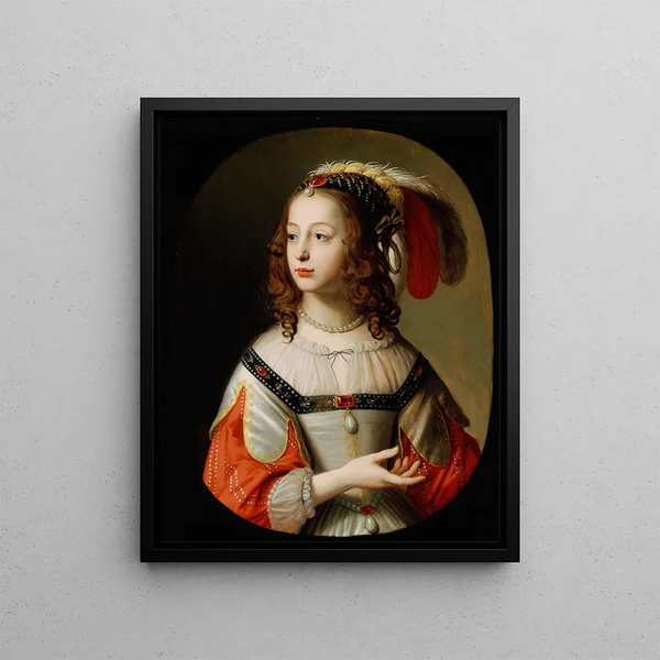 Gerard van Honthorst - Portrait of Sophia Princess Palatine.webp