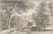 Landschap met een brug waarop een visser - Gerard van Rossum — weergave van het kunstwerk