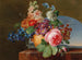 Een bloemenvaas - Gerard van Spaendonck — weergave van het kunstwerk
