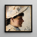 Gerda Ahlborn - Michael Ancher — ingelijst kunstwerk aan de muur