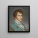Zelfportret in groene jas - Gerhard von Kügelgen — ingelijst kunstwerk aan de muur