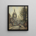 Het Heilig Hart in Montmartre - Germain David - Nillet — ingelijst kunstwerk aan de muur