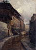 La Bièvre rue de Valence - Germain Eugène Bonneton — weergave van het kunstwerk
