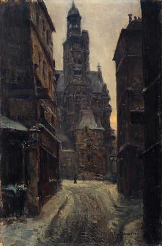 Germain Eugne Bonneton - La rue de la MontagneSaintGenevive.webp