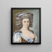 Portret van een overgrootmoeder van Cornelia Hörster - Duitse school — ingelijst kunstwerk aan de muur