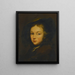Portret van een jongen - Duitse school — ingelijst kunstwerk aan de muur