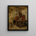 van de Madonnapeinture - Gerolamo Induno — ingelijst kunstwerk aan de muur