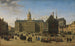 Het dam in Amsterdam - Gerrit Adriaensz Berckheyde — weergave van het kunstwerk