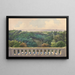Vue de Boschbeek Groenendaal depuis la tourelle vers Alsmeer et Haarlemmesmeer - Gerrit Jan Schouten — ingelijst kunstwerk aan de muur