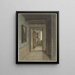 Interior Painting - Gerrit Lamberts — framed artwork on a wall