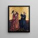 L'empereur Auguste et la Sibylle de Tiburtine - Gertrud Bock-Schnirlin — ingelijst kunstwerk aan de muur