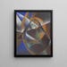 Mercure passant devant le Soleil - Giacomo Balla — ingelijst kunstwerk aan de muur