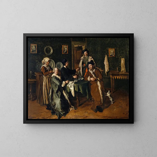 Giacomo Ceruti - Portrait Of A Family Assembled Around A Table.webp