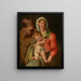 Maria met het kind en Sint Anna - Giacomo Coppi — ingelijst kunstwerk aan de muur