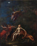 De slaap van Adam en Eva - Giacomo Del Po — weergave van het kunstwerk