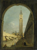 Place Saint-Marc in Venice - Giacomo Guardi — artwork view