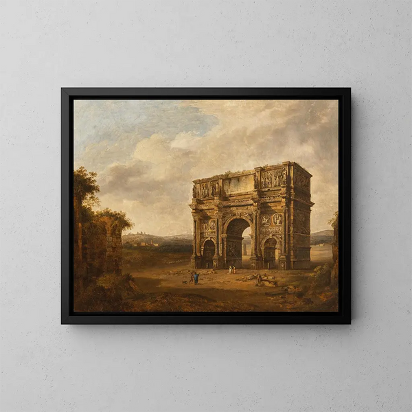 L'arc de Constantin - Giacomo van Lint — ingelijst kunstwerk aan de muur