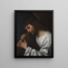 De Christus die het kruis draagt - Gian Francesco De Maineri — ingelijst kunstwerk aan de muur
