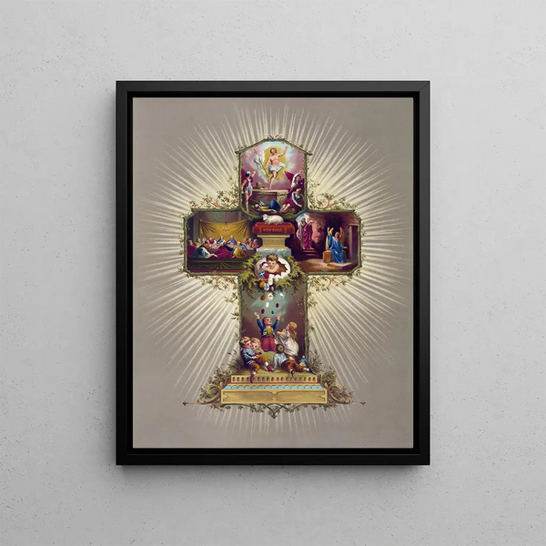 Gibson Co Lith - Easter cross.webp