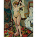 Reproductie van het schilderij Gilbert Nue Se Coiffant - Suzanne Valadon