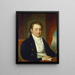 Edward Stow - Gilbert Stuart — ingelijst kunstwerk aan de muur