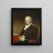 Georges Pollock - Gilbert Stuart — ingelijst kunstwerk aan de muur