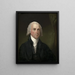 James Madison - Gilbert Stuart — ingelijst kunstwerk aan de muur