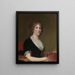 Margaret Spear Smith - Gilbert Stuart — ingelijst kunstwerk aan de muur