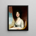Marianne Ashley Walker - Gilbert Stuart — ingelijst kunstwerk aan de muur