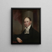 Le révérend Charles Burroughs D. D. - Gilbert Stuart — ingelijst kunstwerk aan de muur