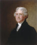 Thomas Jefferson - Gilbert Stuart — weergave van het kunstwerk