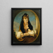 L'étudiant doux - Gilbert Stuart Newton — ingelijst kunstwerk aan de muur