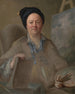 Portret van een landschapsschilder, misschien George Lambert - Giles Hussey — weergave van het kunstwerk