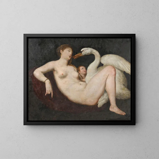 Gillis Coignet - Leda and the swan.webp
