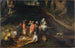 Landschap met de Heilige Familie - Gillis Mostaert — weergave van het kunstwerk
