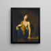 Sainte Agathe - Giovan Francesco de Rosa — ingelijst kunstwerk aan de muur