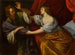 van Joseph en de vrouw van Potifar - Giovanni Andrea de Ferrari — weergave van het kunstwerk