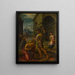 van de decapitatie van Johannes de Doper - Giovanni Antonio Sogliani — ingelijst kunstwerk aan de muur