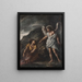 Tobias en de engel - Giovanni Battista Caracciolo — ingelijst kunstwerk aan de muur