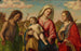 Maagd met Kind met Sint Catharina en Sint Johannes de Doper - Giovanni Battista Cima da Conegliano — weergave van het kunstwerk