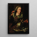 A fortune-teller - Giovanni Battista Langetti — framed artwork on a wall