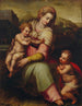 De Maagd met Kind en Sint-Jan de Doper als kind - Giovanni Battista Naldini — weergave van het kunstwerk