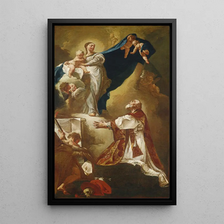 Giovanni Battista Piazzetta - Madonna and Child Appearing to Saint Philip Neri.webp