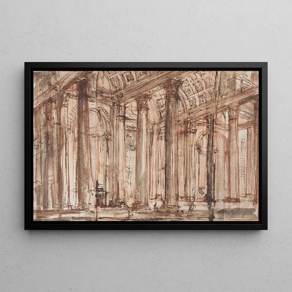 Giovanni Battista Piranesi - The Portico of the Pantheon.webp