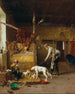 Van de ochtendjacht - Giovanni Battista Quadrone — weergave van het kunstwerk