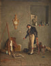 L'artiste dans son atelier - Giovanni Battista Quadrone — weergave van het kunstwerk